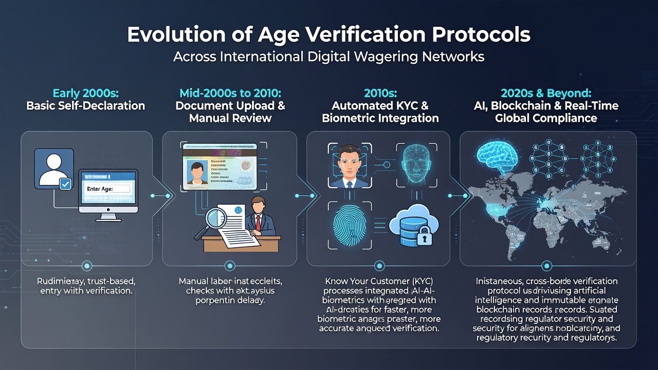 Biometrische en blockchain gebaseerde verificatie in internationale goknetwerken